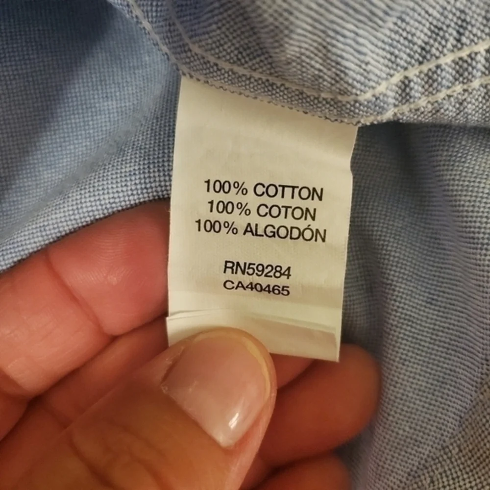 Children's Place light blue button down shirt